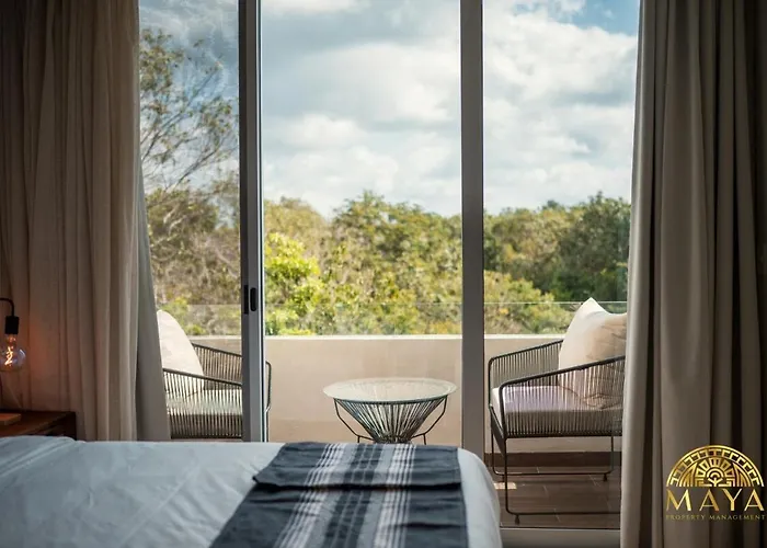 Apartment Nhoa 312a Lux 2br Jungle View Aldea Zama Tulum